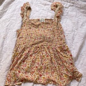 Francesca’s floral tank top